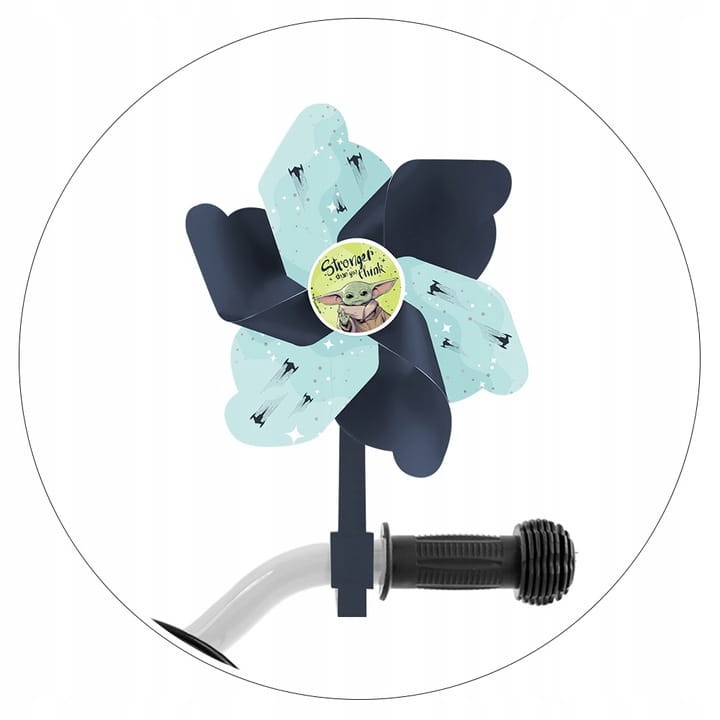 Zestaw akcesoriów rowerowych Star wars, granatowy, dla dzieci 3-8 lat: koszyk, dzwonek, wiatraczek