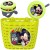 Zestaw akcesoriów rowerowych Myszka Miki Mickey Mouse, zielony, dla dzieci 3-8 lat: koszyk, dzwonek